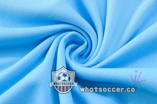 Olympique de Marseille + Shorts Blue White Soccer Vest 2022-2023