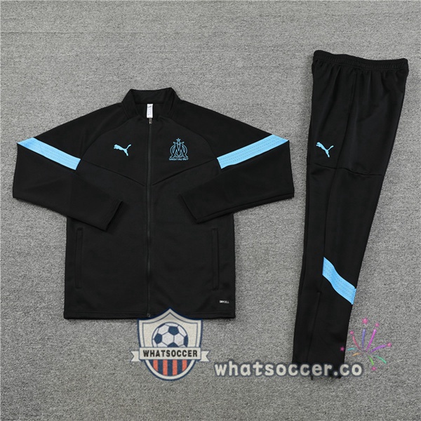 Olympique de Marseille Black Jacket 2022-2023