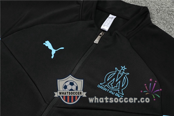 Olympique de Marseille Black Jacket 2022-2023