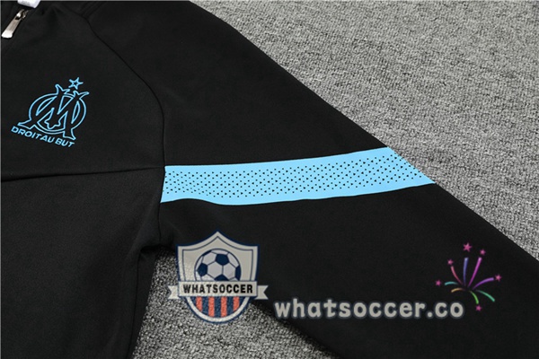 Olympique de Marseille Black Jacket 2022-2023