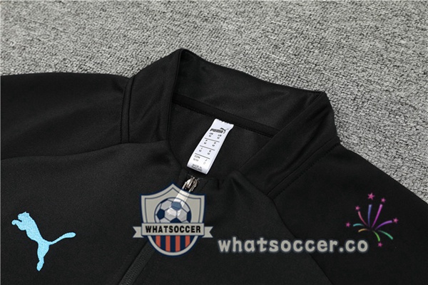 Olympique de Marseille Black Jacket 2022-2023