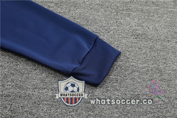 Manchester City Blue Royal Hooded Jacket 2022-2023