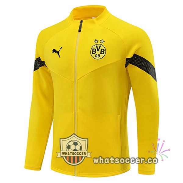 Dortmund BVB Yellow Soccer Jacket 2022-2023