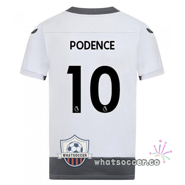 Wolves (PODENCE 10) Third Soccer Jerseys White Gray 2022-2023