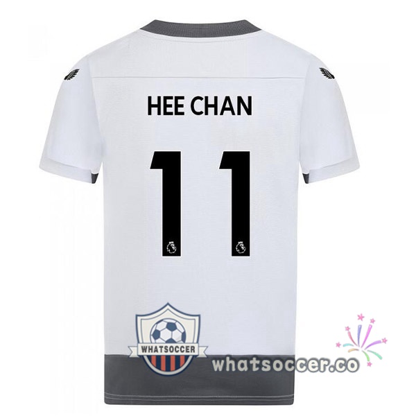 Wolves (TRINCAO 11) Third Soccer Jerseys White Gray 2022-2023