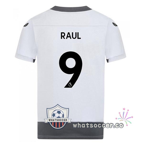 Wolves (RAUL 9) Third Soccer Jerseys White Gray 2022-2023