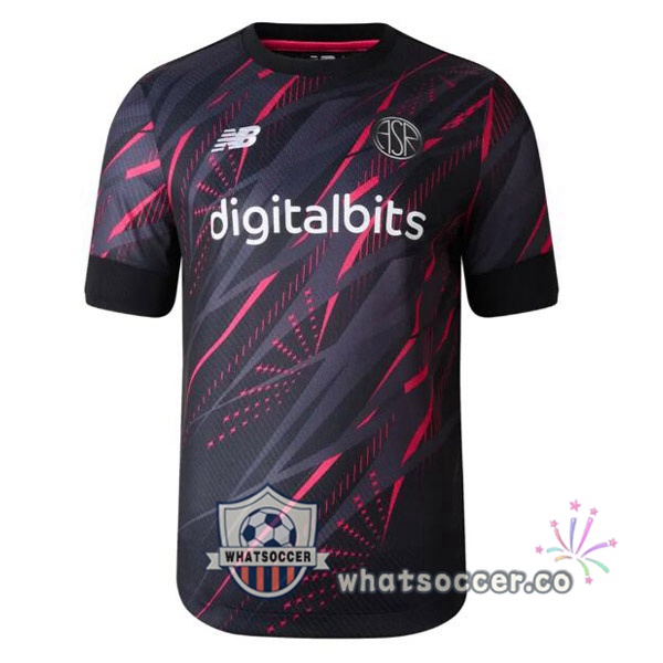 AS Roma Third Soccer Jerseys Black 2022-2023