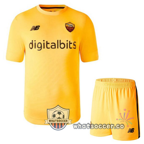 AS Roma Goalkeeper Soccer Jerseys Orange 2022-2023