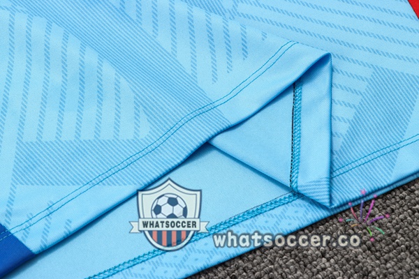 FC Barcelona + Shorts Blue Soccer Vest 2022-2023