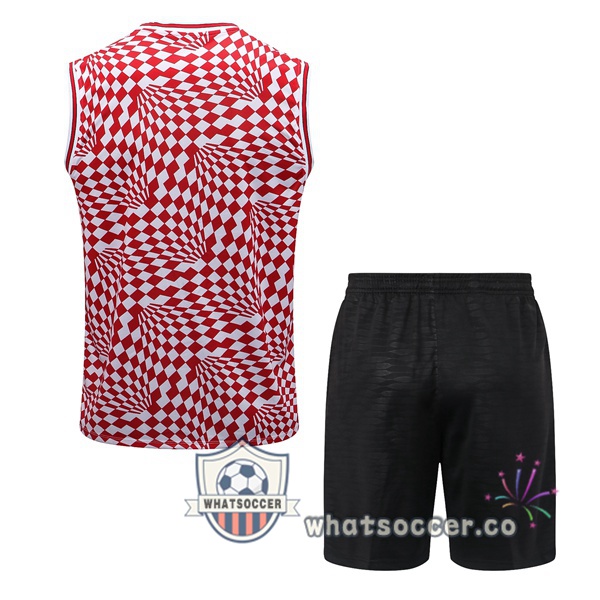 FC Chelsea + Shorts Red White Soccer Vest 2022-2023