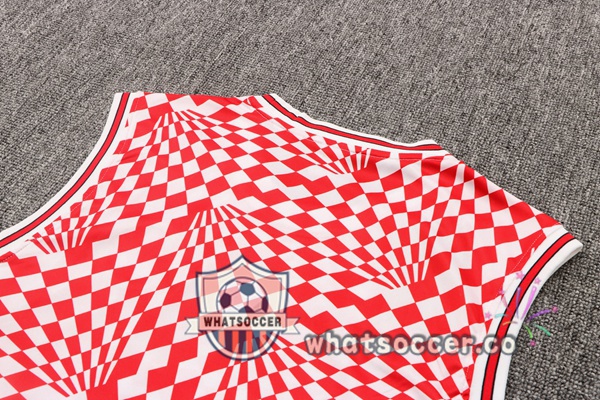 FC Chelsea + Shorts Red White Soccer Vest 2022-2023