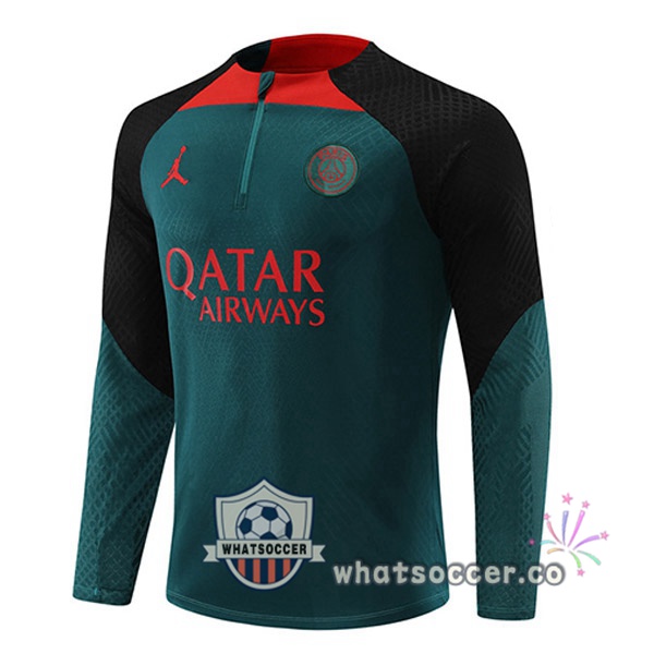 Paris PSG Soccer Sweater Green 2022-2023
