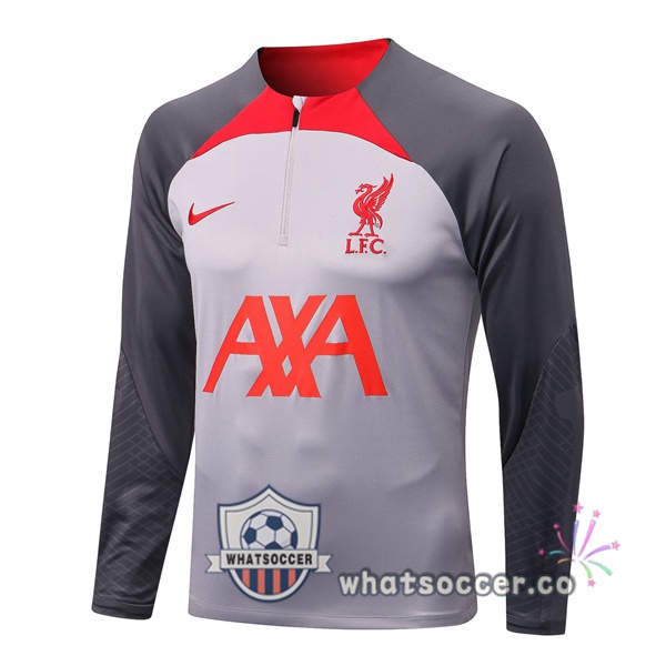 FC Liverpool Soccer Sweater Gray 2022-2023