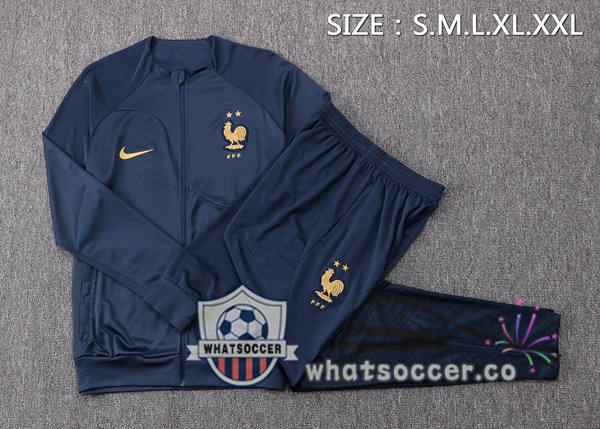 France Blue Royal Jacket 2022-2023