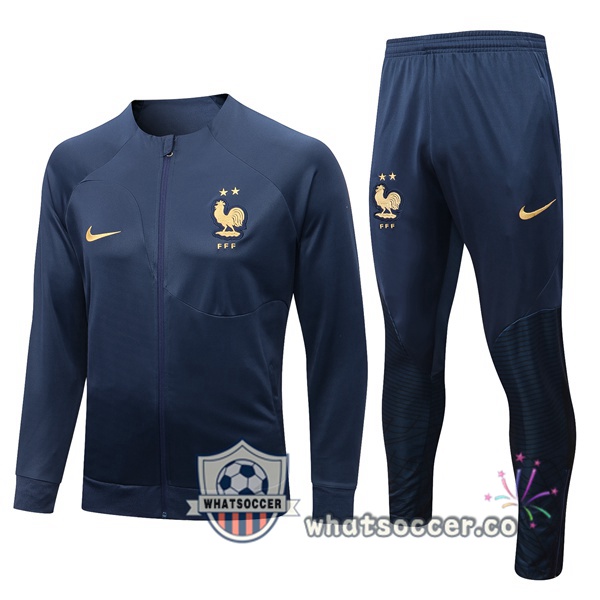 France Blue Royal Jacket 2022-2023