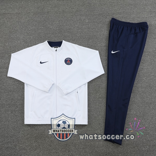 Paris PSG White Jacket 2022-2023