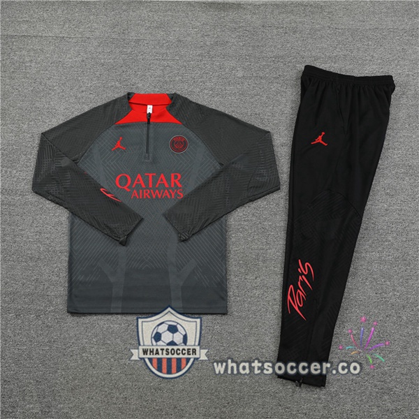 Paris PSG Gray Tracksuit 2022-2023