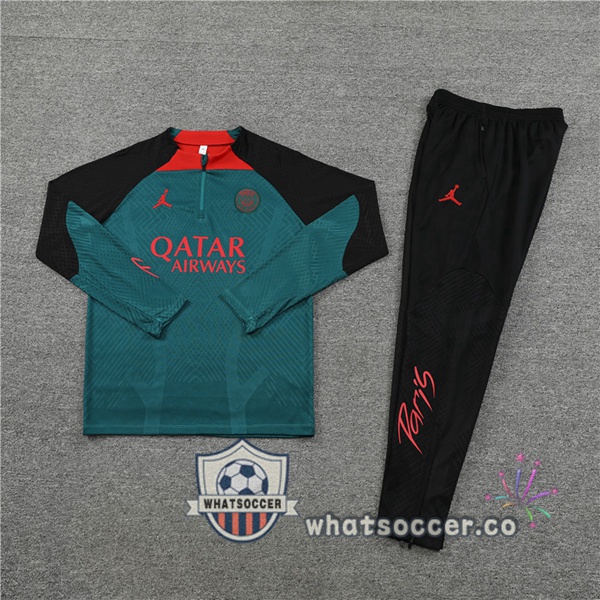 Paris PSG Green Tracksuit 2022-2023