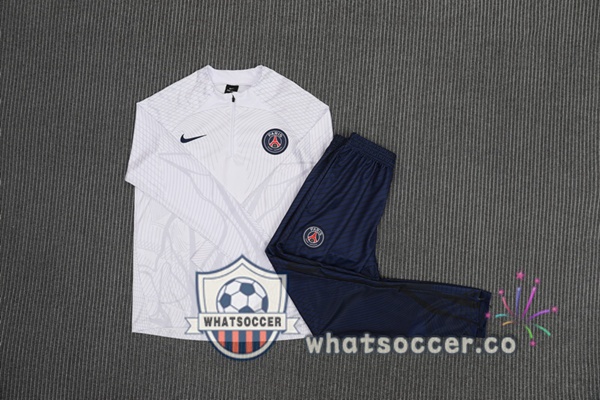 Paris PSG White Tracksuit 2022-2023