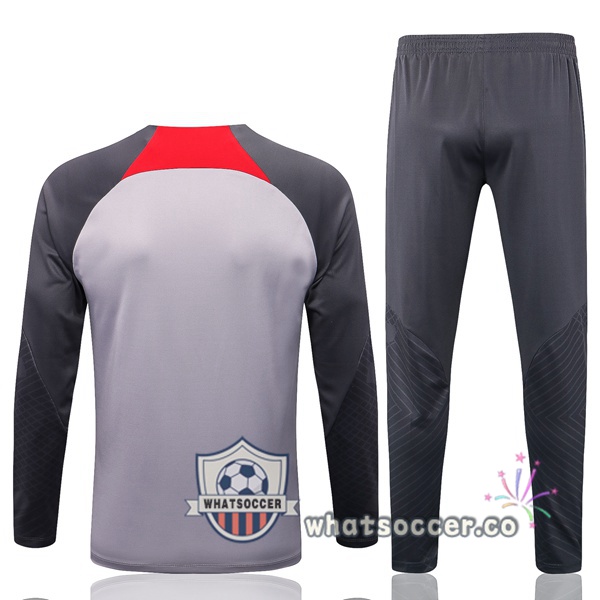 FC Liverpool Gray Tracksuit 2022-2023