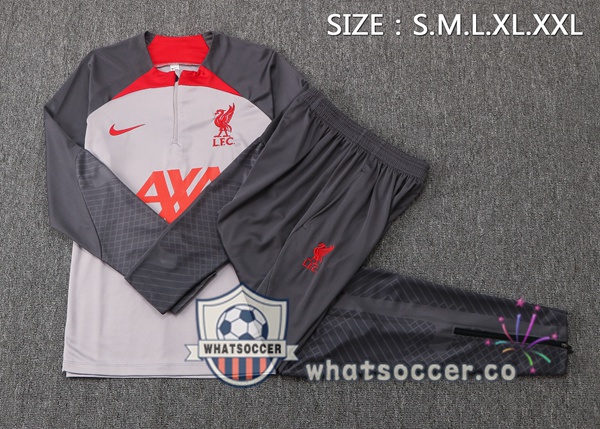 FC Liverpool Gray Tracksuit 2022-2023