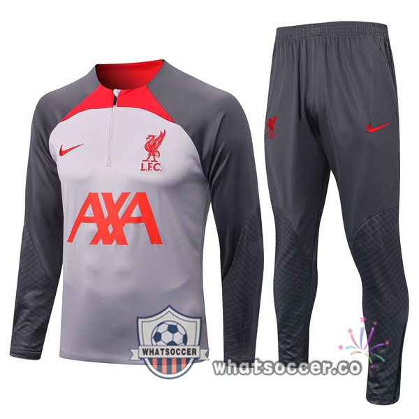 FC Liverpool Gray Tracksuit 2022-2023