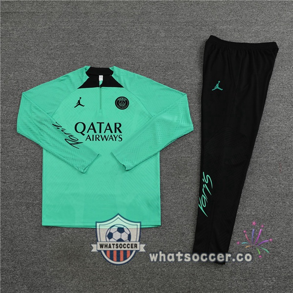 Paris PSG Green Tracksuit 2022-2023