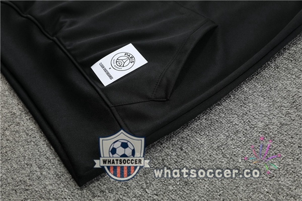 Paris PSG Black Hooded Jacket 2022-2023