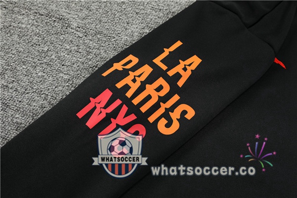 Paris PSG Black Hooded Jacket 2022-2023