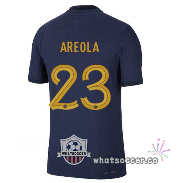 France (AREOLA 23) Home Soccer Jerseys Blue Royal 2022-2023