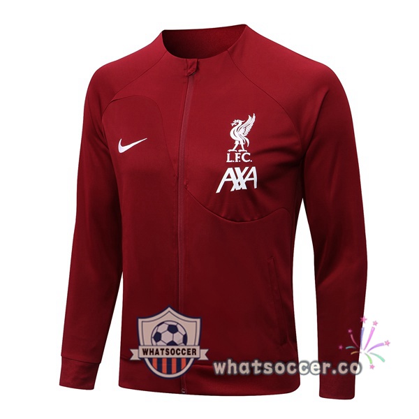 FC Liverpool Red Soccer Jacket 2022-2023