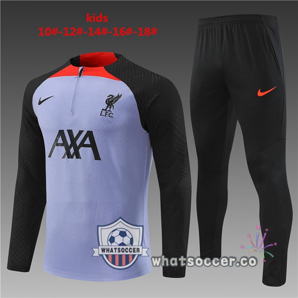 FC Liverpool Kids Purple Tracksuit 2022-2023