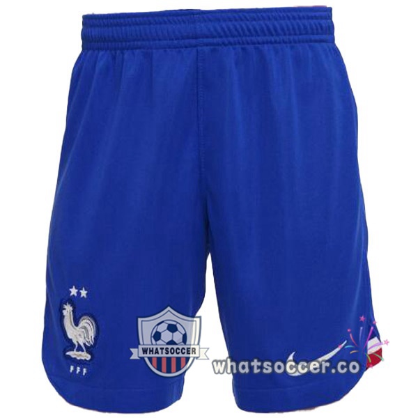 France Away Soccer Shorts Blue 2022-2023