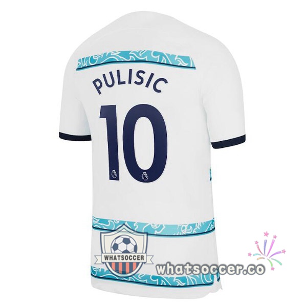 FC Chelsea (PULISIC 10) Away Soccer Jerseys White 2022-2023