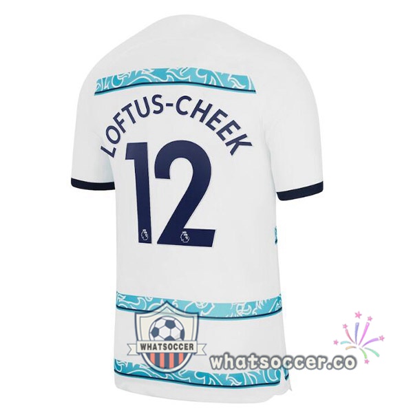 FC Chelsea (LOFTUS-CHEEK 12) Away Soccer Jerseys White 2022-2023