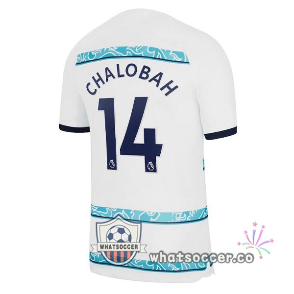 FC Chelsea (CHALOBAH 14) Away Soccer Jerseys White 2022-2023
