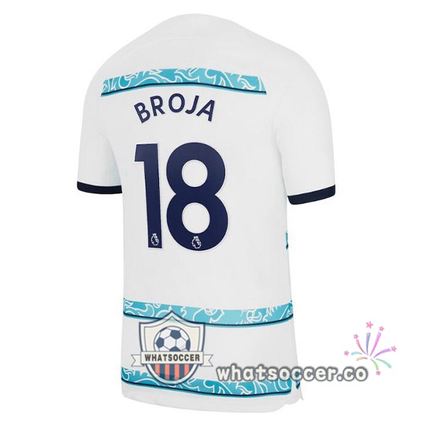 FC Chelsea (BROJA 18) Away Soccer Jerseys White 2022-2023