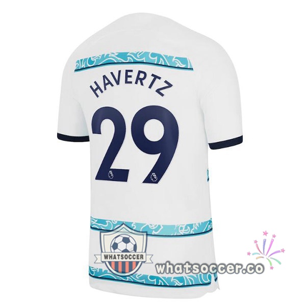 FC Chelsea (HAGreenZ 29) Away Soccer Jerseys White 2022-2023