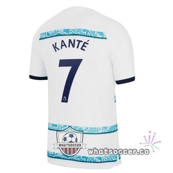 FC Chelsea (KANTÉ 7) Away Soccer Jerseys White 2022-2023
