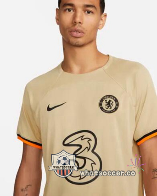 FC Chelsea Third Soccer Jerseys Marron 2022-2023