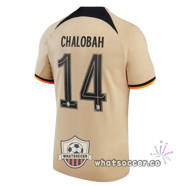 FC Chelsea (CHALOBAH 14) Third Soccer Jerseys Marron 2022-2023