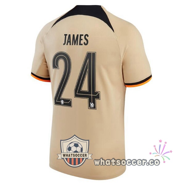 FC Chelsea (JAMES 24) Third Soccer Jerseys Marron 2022-2023