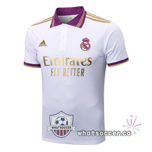 Training Polo Real Madrid White 2022-2023