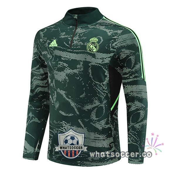Real Madrid Soccer Sweater Green 2022-2023