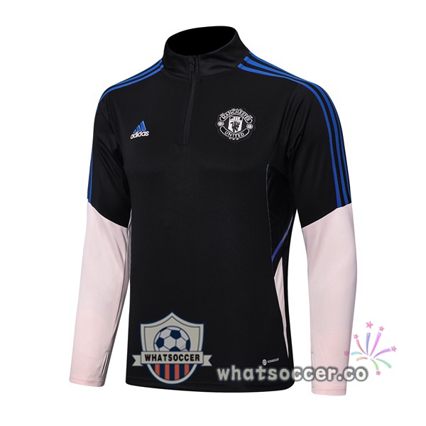 Manchester United Soccer Sweater Black 2022-2023