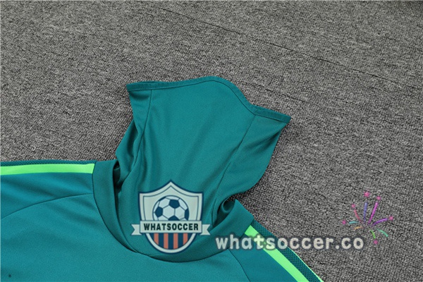 Juventus High Collar Green Tracksuit 2022-2023