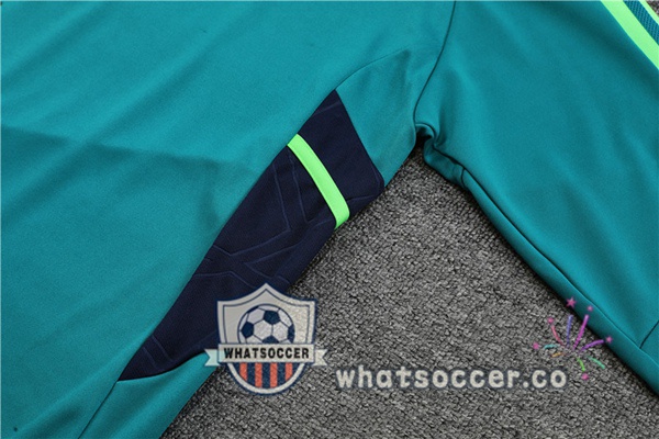 Juventus High Collar Green Tracksuit 2022-2023