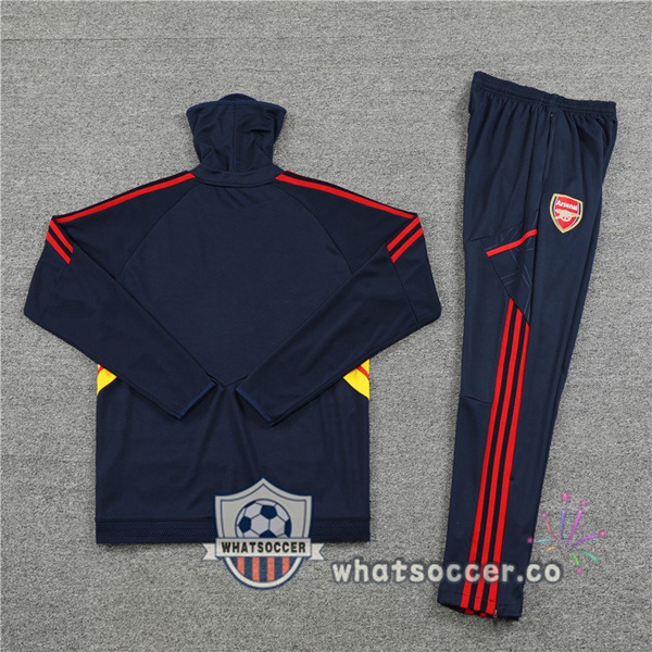 Arsenal High Collar Blue Royal Tracksuit 2022-2023
