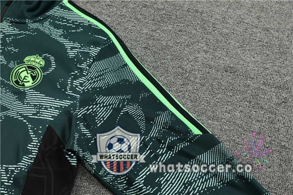 Real Madrid Green Tracksuit 2022-2023