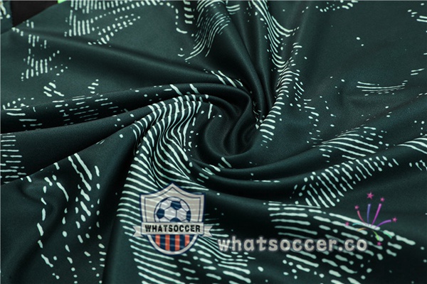 Real Madrid Green Tracksuit 2022-2023